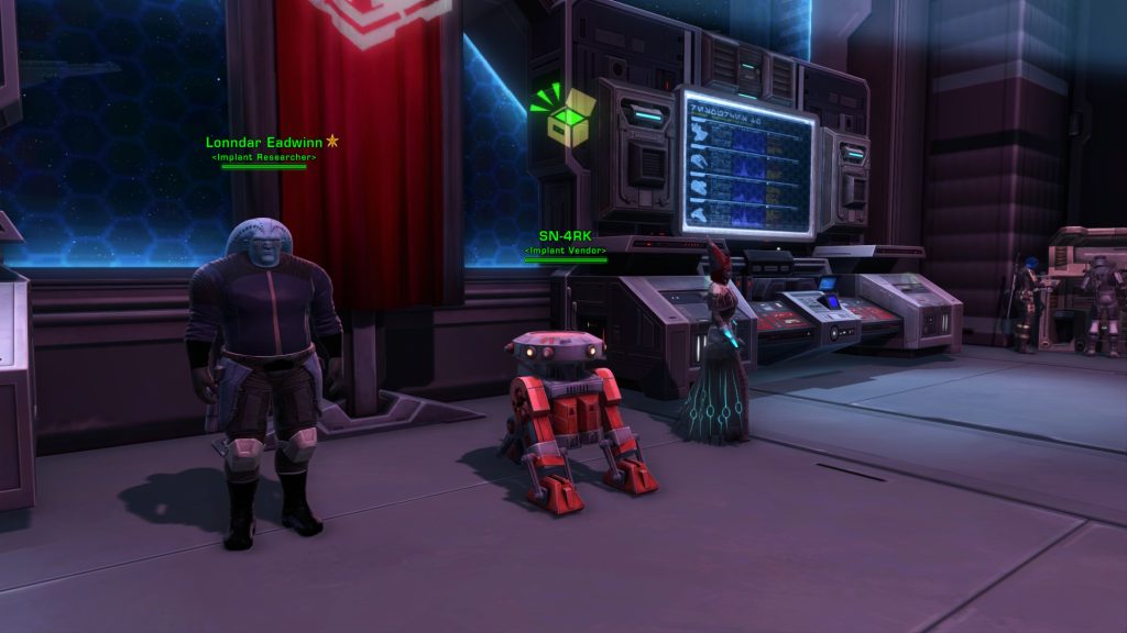 Location of the Implant Vendor on the Fleet.